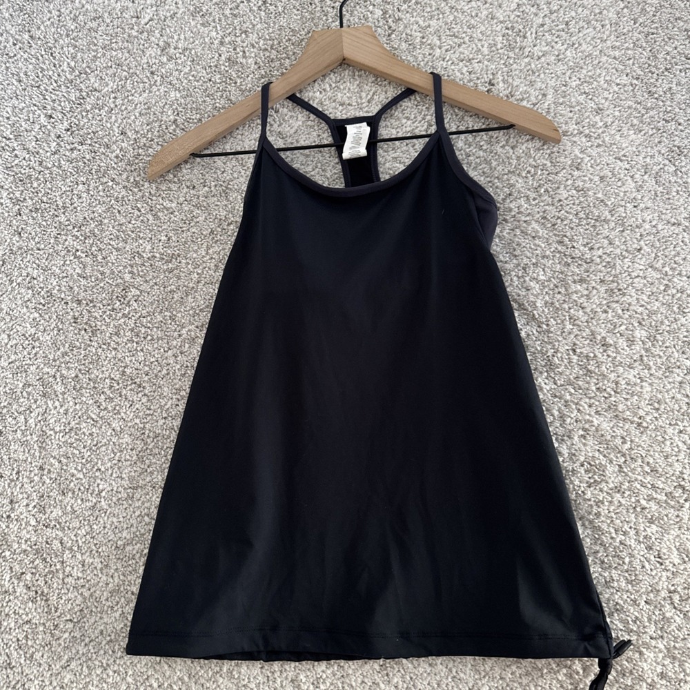 Women's Fabletics Sleeveless Athletic Tank Top W/ Bra Size XXS